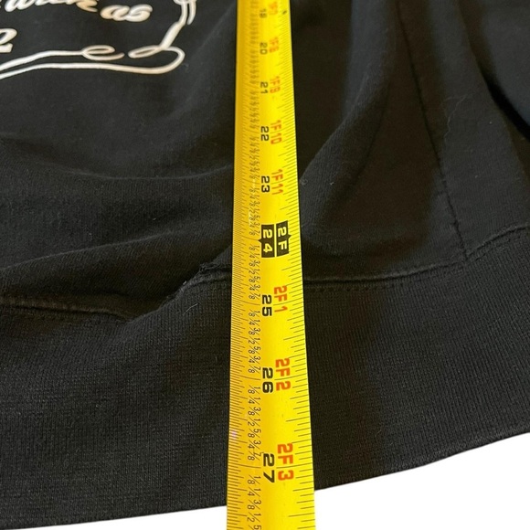 987-Black Ocotillo Wells hoodie with white graphics #bikerstyle - Picture 4 of 5